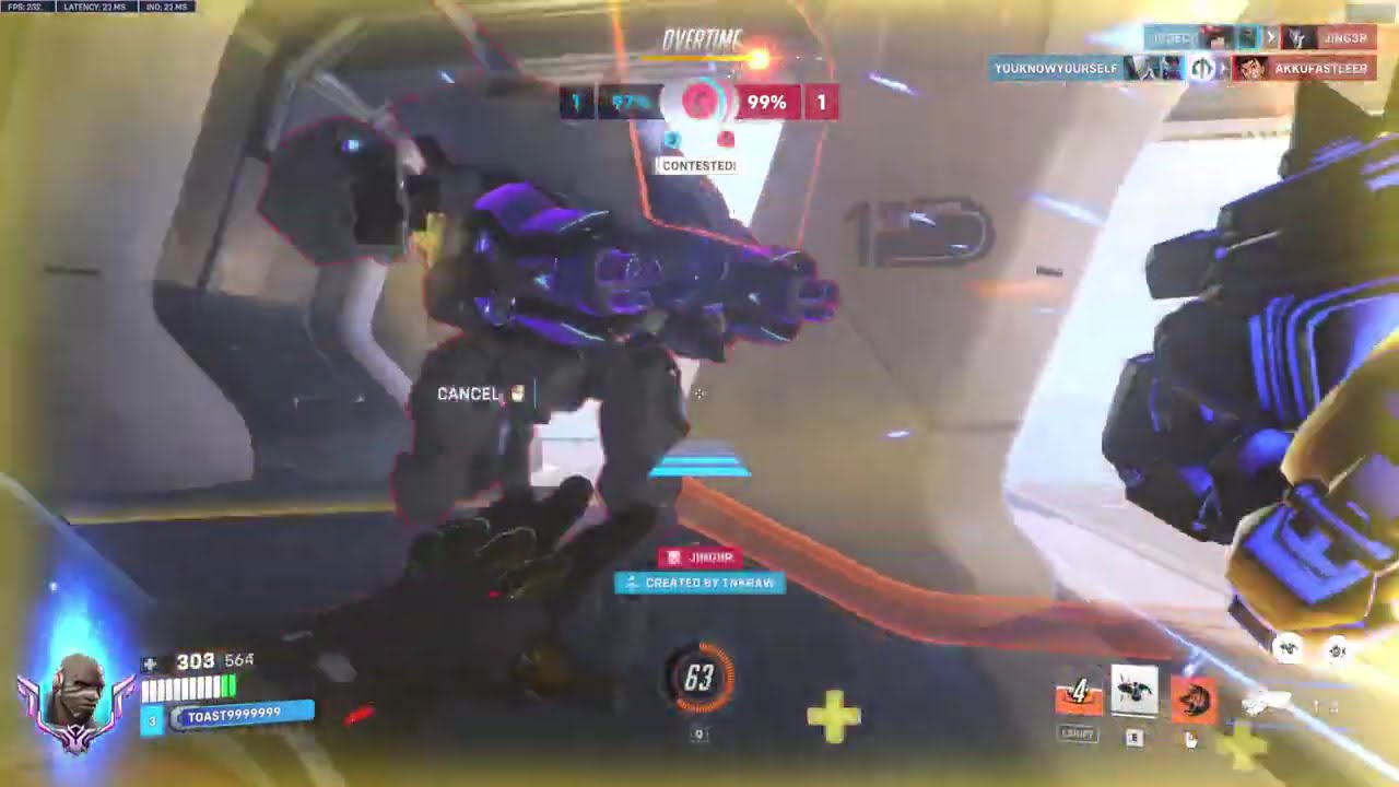 Overwatch 2 New Doomfist Talent HotToast Literally Carries His Team As Doomfist