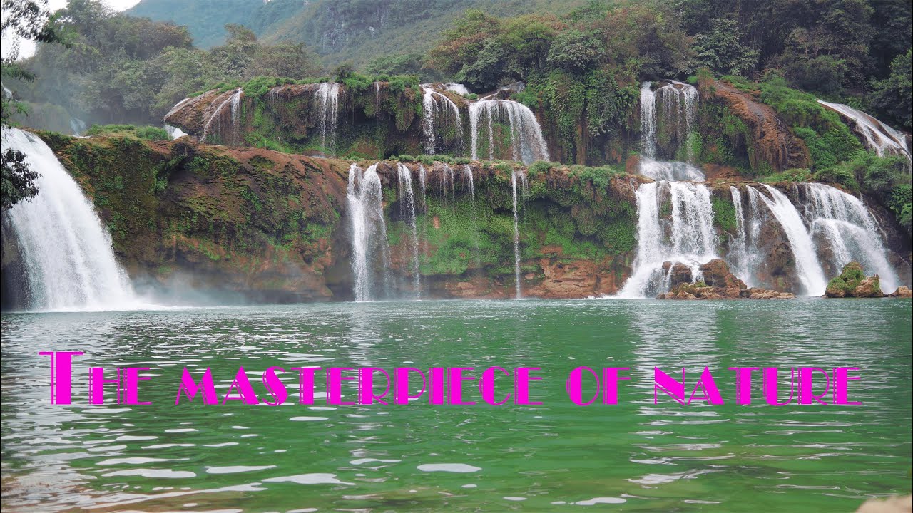 Relaxing with Beautiful Waterfalls 🍁 6 Hours White noise 🍁 NATURE CONCERT