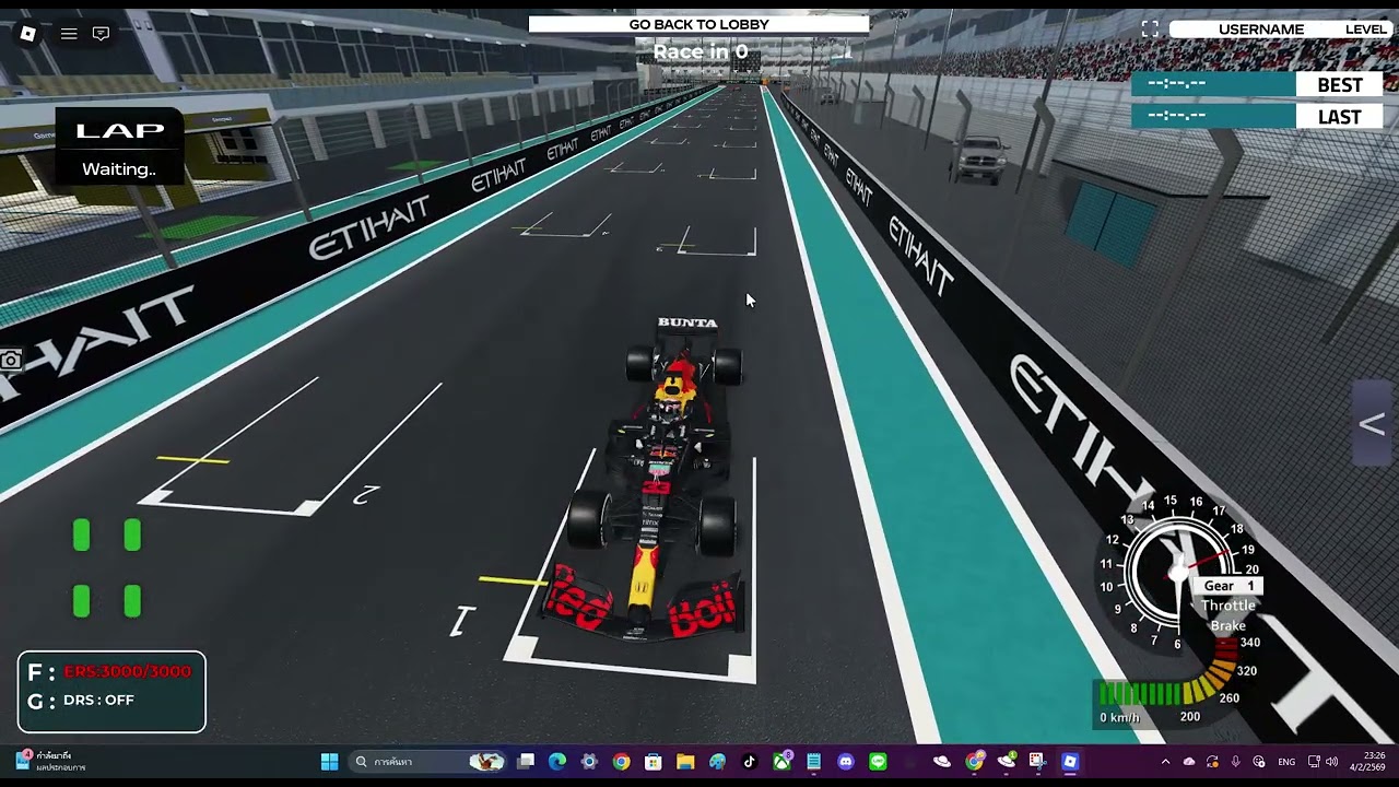 Roblox F1 Monaco GP and Abu Dhabi GP