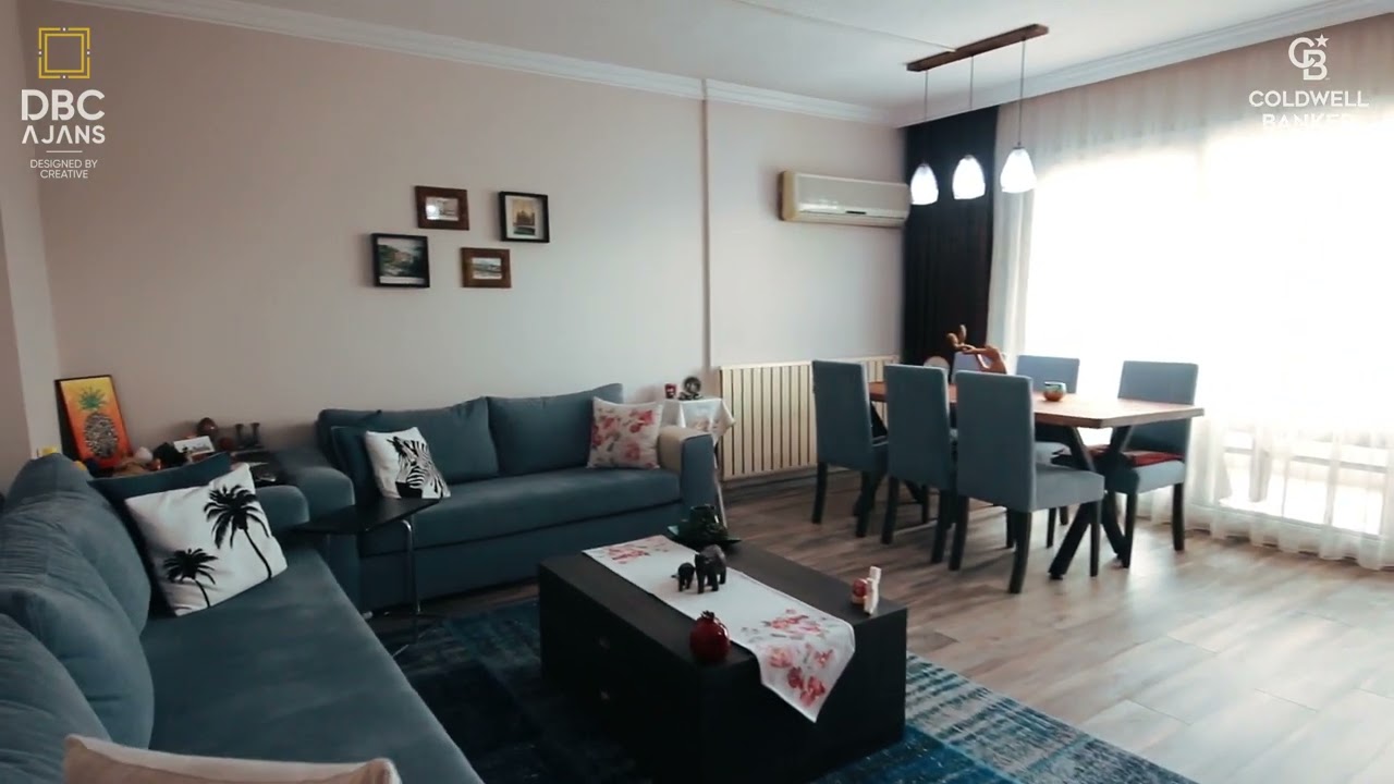 İzmir Karşıyaka Mavişehir'de Flamingo Sitesinde Kısmi Deniz Manzaralı Satılık 2,5 +1 Daire