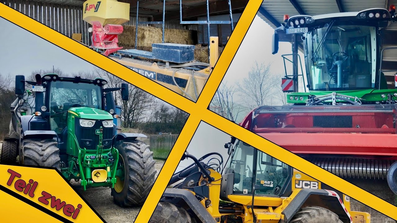 Wsl#112 Diese Maschinen setzen wir ein: John Deere, Fendt, JCB, Amazone, Agrisem