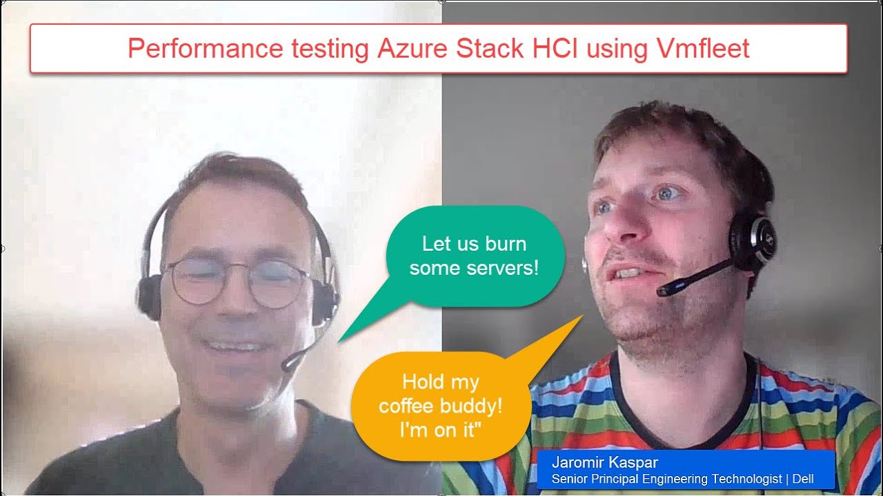 Azure Stack HCI Performance Testing using Vmfleet ft. Jaromir Kaspar