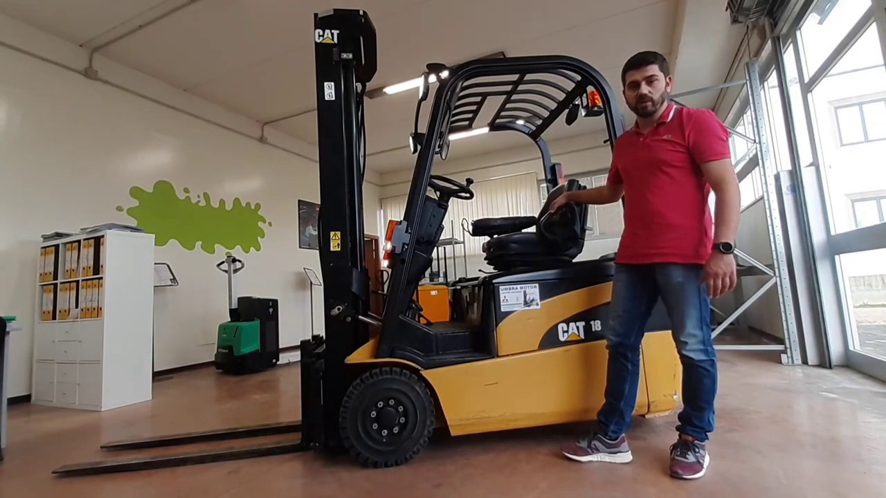 Umbra Motor presenta Caterpillar EP18NT carrello elettrico usato, ricondizionato e garantito da noi