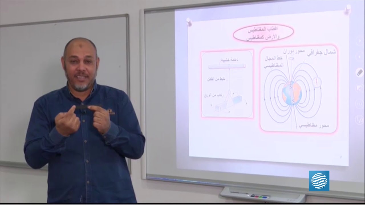 الفيزياء كتاب المغناطيسية – الشهادة الثانوية / ع – الدرس الأول
