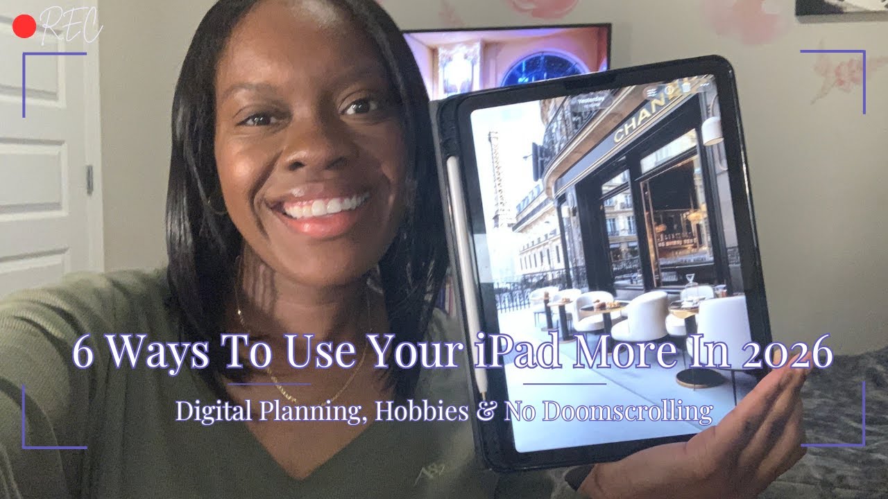 6 Ways To Use Your iPad More in 2026 | BECOME THE iPAD PERSON YOU WANT/iPAD ROUTINE + Quick PR haul