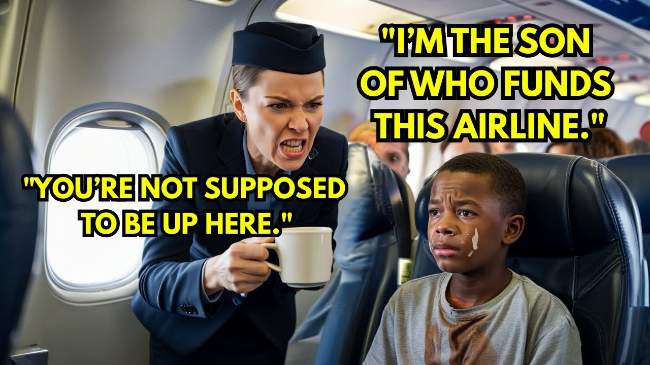 Flight Attendant Pours Coffee On Black Boy Mid-Flight — 10 Minutes Later, $3.8B Fund Freezes Airline