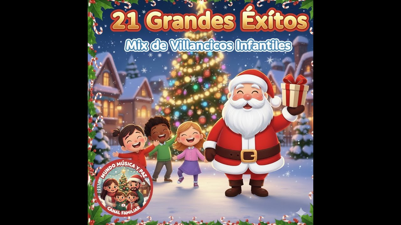Los Mejores 21 Villancicos de Navidad para Niños 🎄✨ - Compilación Festiva Completa, Villancicos