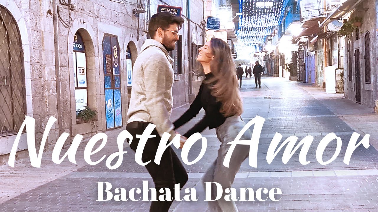 Nuestro Amor Bachata Baile - Bachata Improvisación con Daniel y Tom