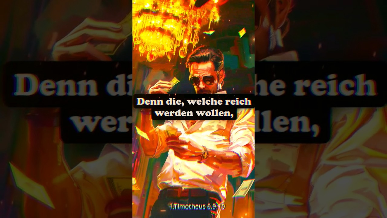 Die Bibel sagt&nbsp; Die Warnung vor der Geldgier. #jesus #glaube #gott #bibel #geld
