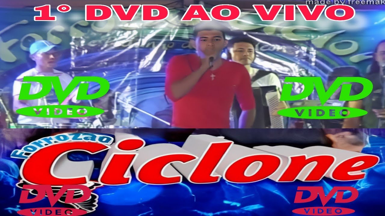 FORROZÃO CICLONE DE JOSÉ DE FREITAS PIAUÍ AO VIVO PRIMEIRO DVD 2012