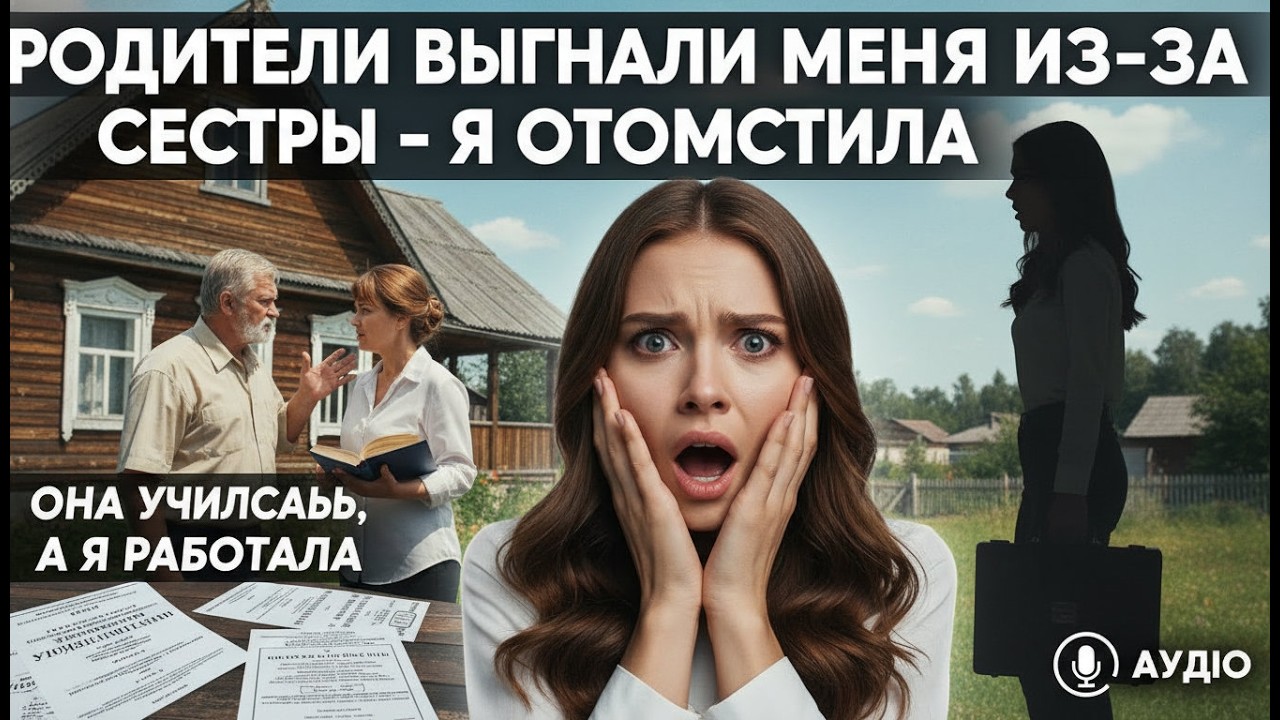 Родители выгнали меня за отказ платить за учебу сестры. Я отплатила той же монетой.