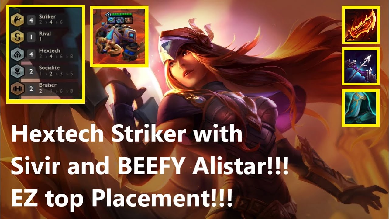 Set 6.5 How to get Top Placement with Hextech Striker Comp!!! (Hyoer Roll 34)
