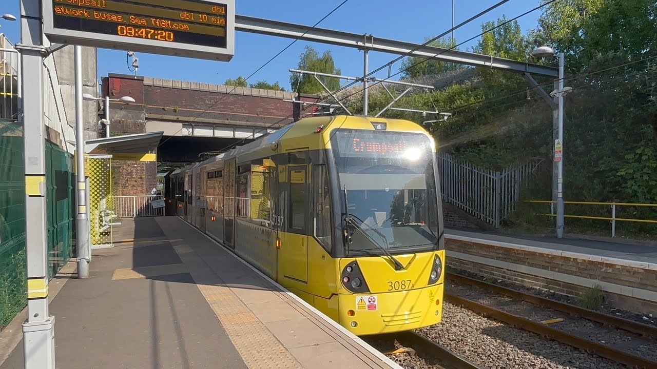 Tram-Spotting At Queens Road (10.5.25) | Manchester MetroLink