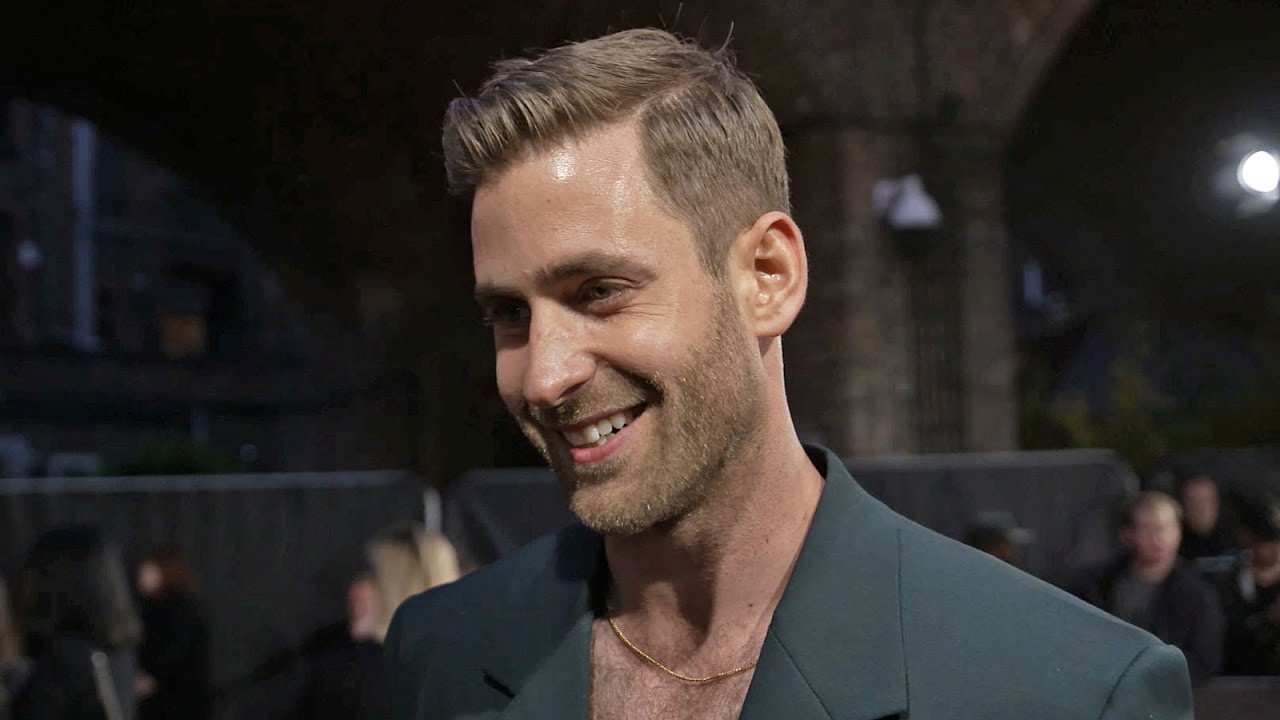 Oliver Jackson-Cohen chats about playing Weightman in EMILY (2022) at the movie's London premiere