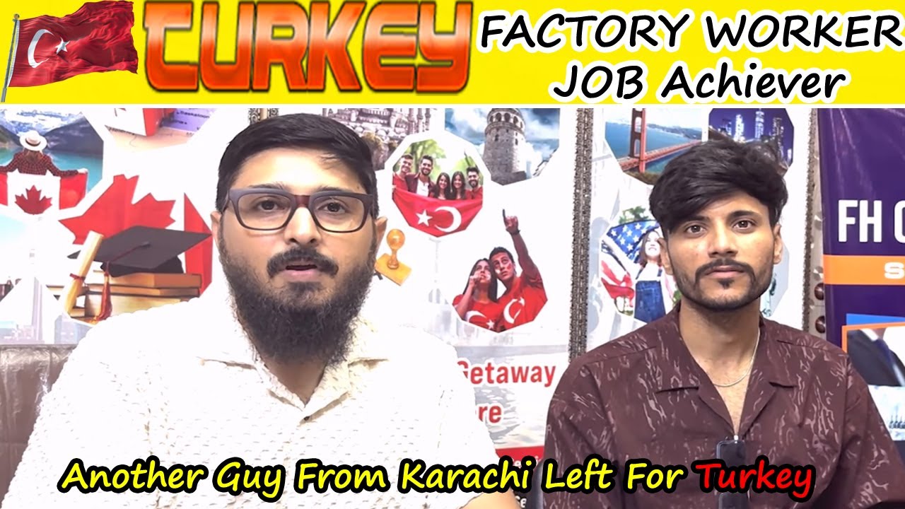 Turkey Factory Work Job Achiever Another Guy From Karachi