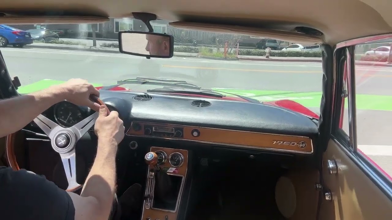 1971 Alfa Romeo GTV 1750 Test Drive #oakland