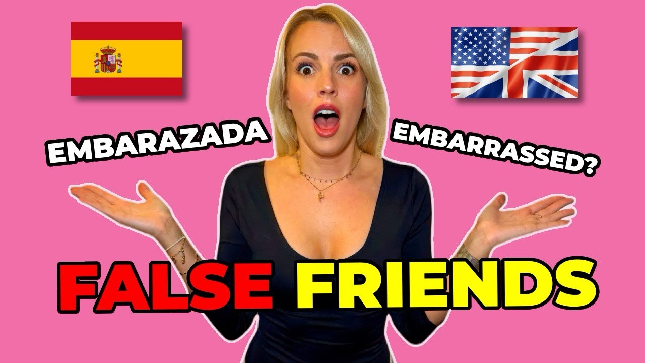 TOP 15 FALSE FRIENDS - 🇪🇸 Spanish vs English 🇬🇧