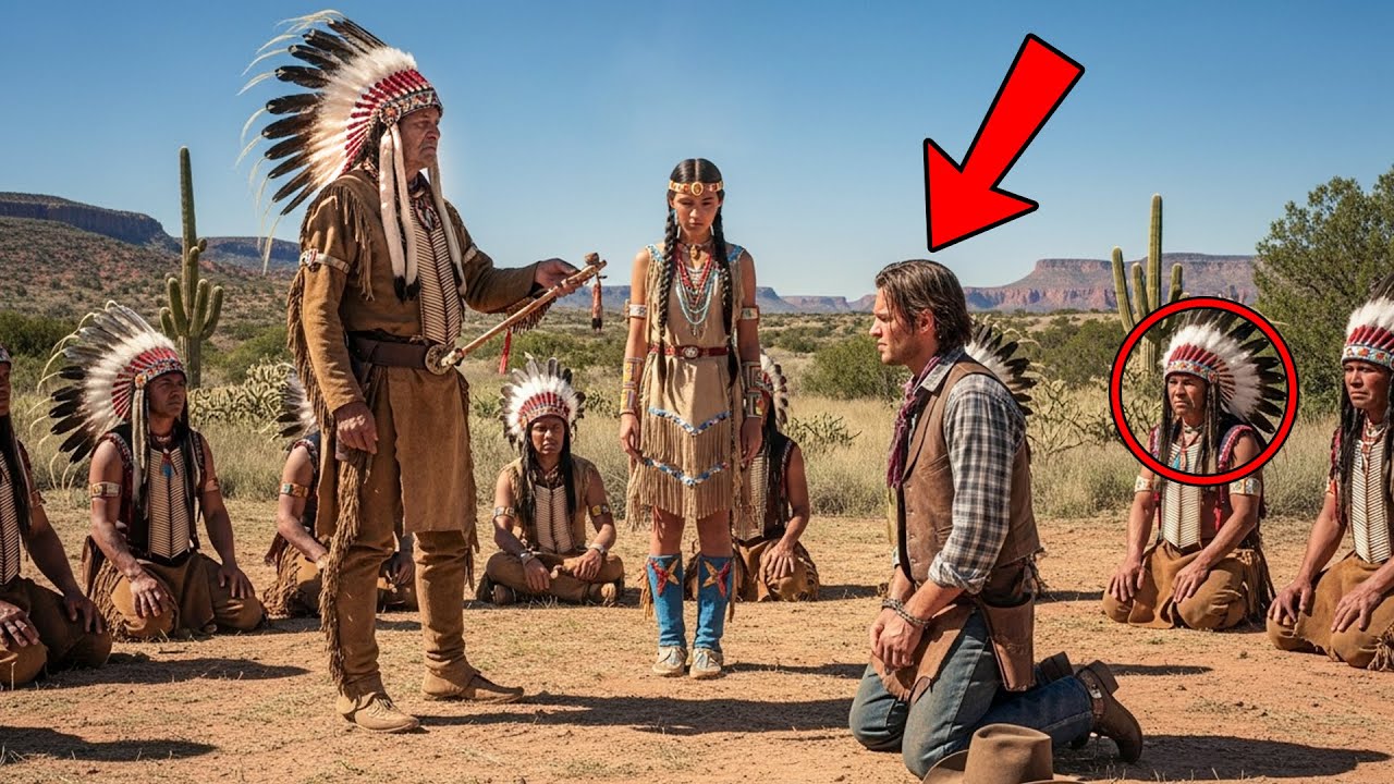 Apache Tribe Judged the Cowboy — Then the Chief’s Daughter Spoke 4 Words That Changed Everything