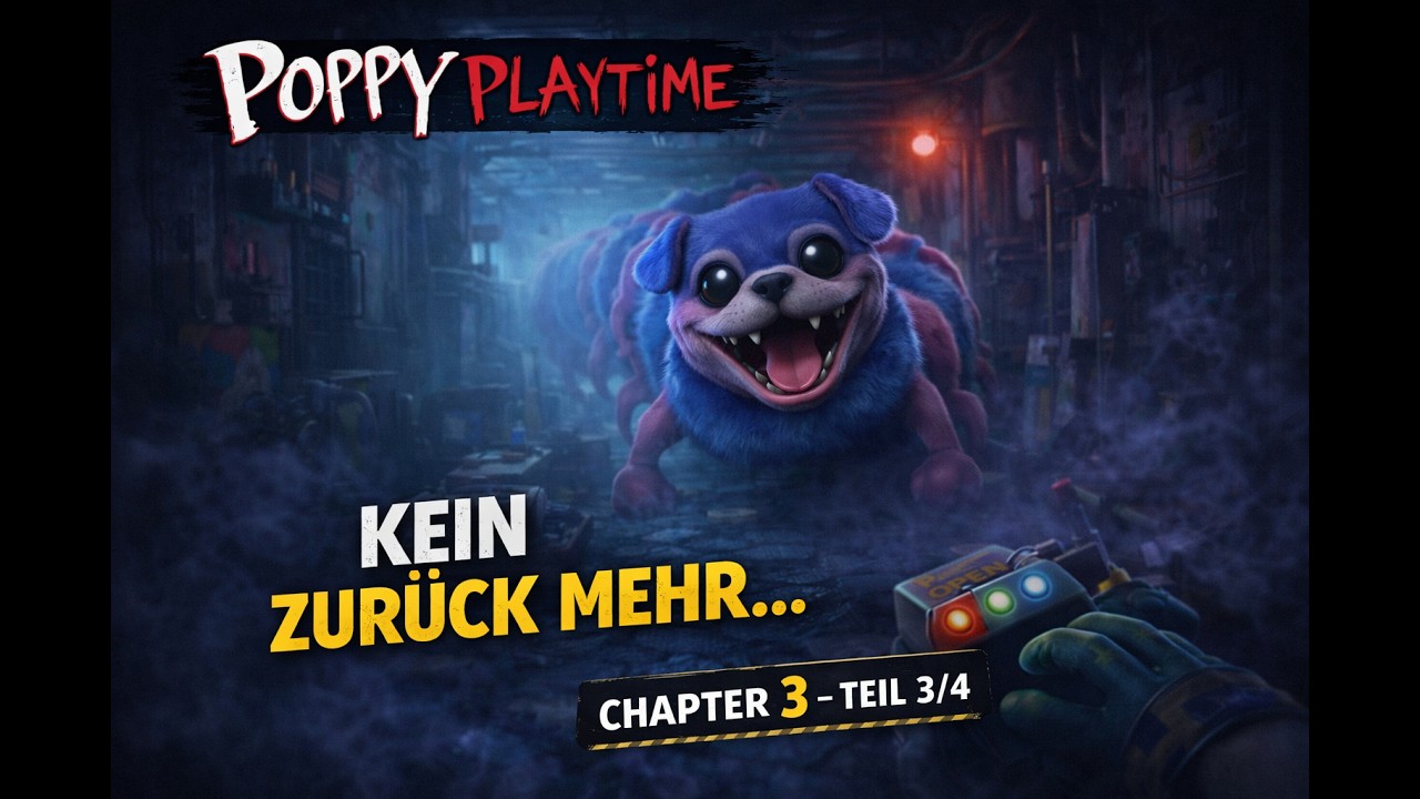 POPPY PLAYTIME Chapter 2 😱 Süßes Hundi, aus! | Folge 3/4 (Deutsch)