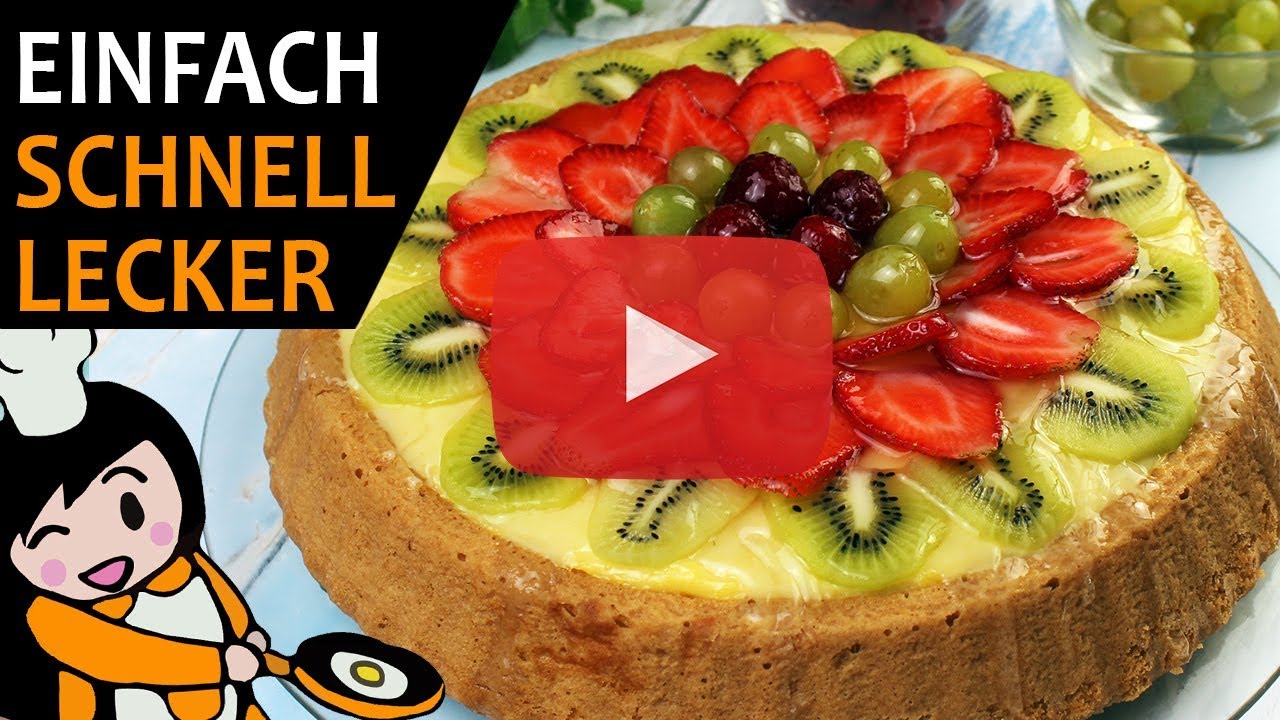 Obsttorte - Rezept Videos