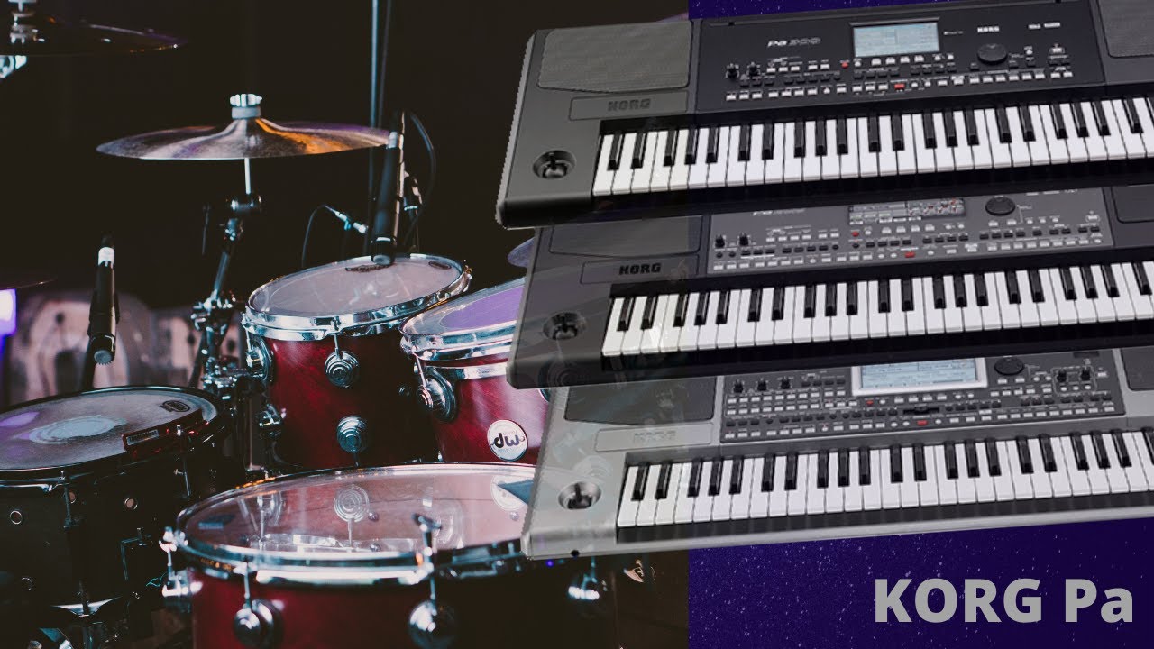 COMO TROCAR OU MODIFICAR A PEÇA DE BATERIA DO SEU KIT KORG PA300-600-700-900-3X....