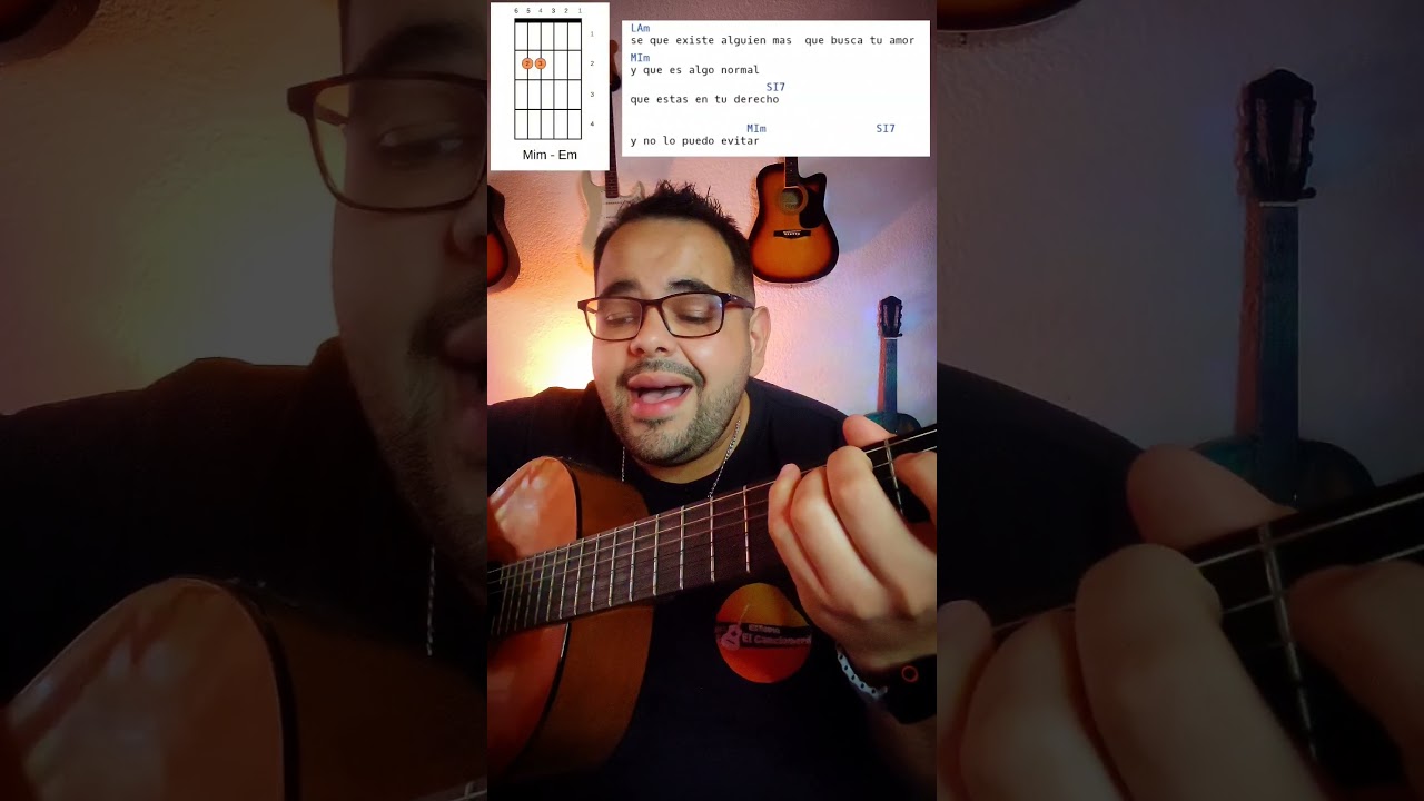 💔 No Lo Beses - TUTORIAL R&aacute;pido #cover #musica #tutorial #guitar #parati #comotocar #fyp #cumbia