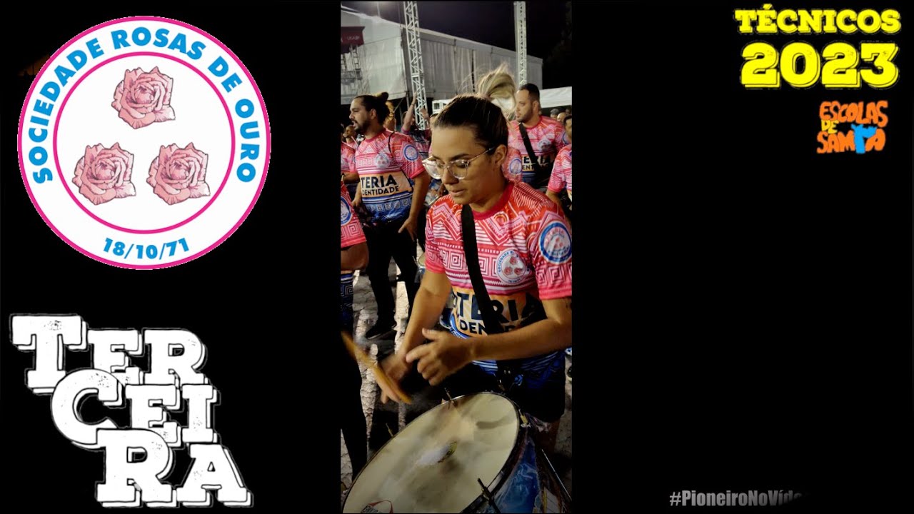 ROSAS DE OURO 2023 - DESENHO DE SURDO DE TERCEIRA 3a - B.C.I./Mestre Rafa #PioneiroNoVídeoDosBreques