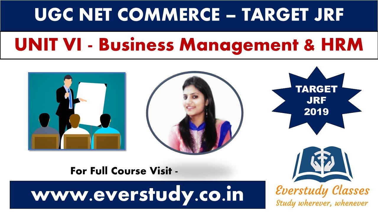 Complete Overview | Business Management & Human Resource Management | UGC NET Commerce
