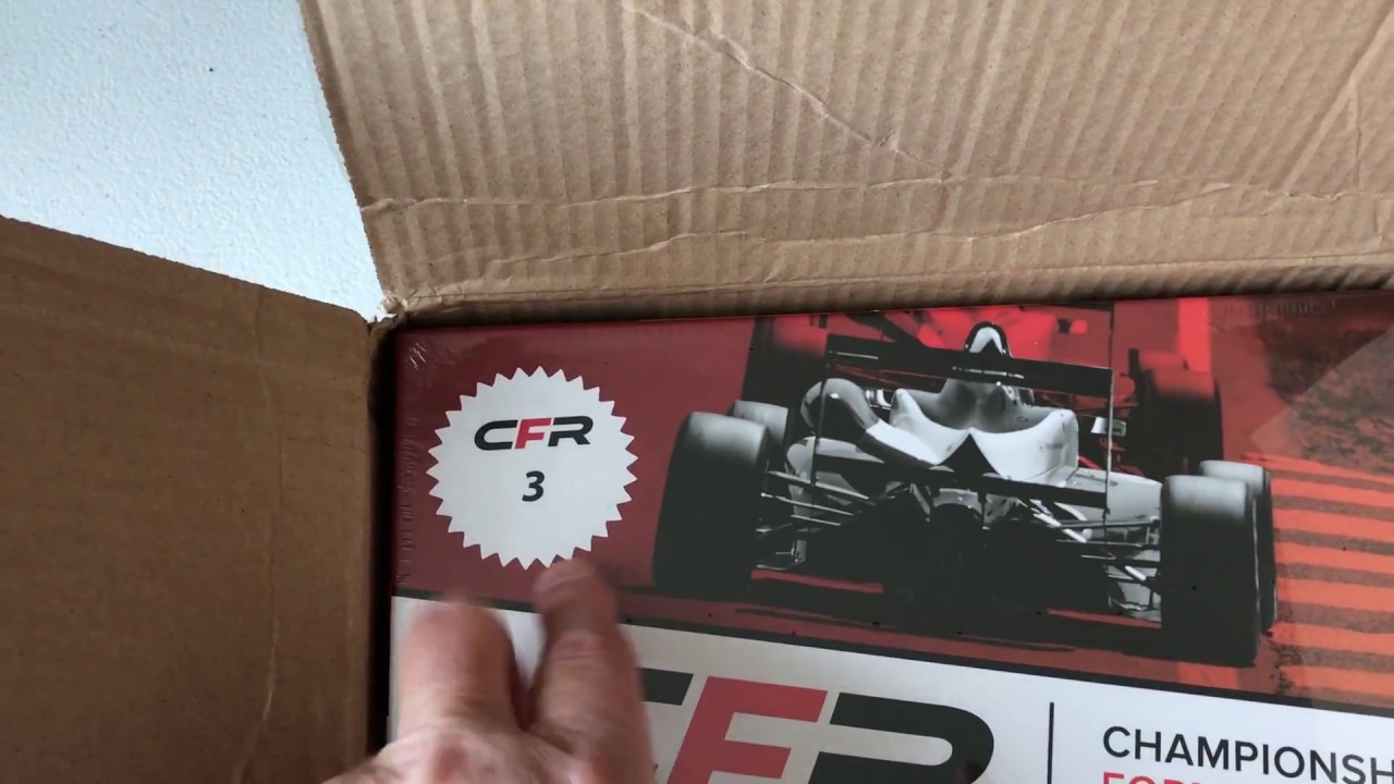 Unboxing - Championship Formula Racing - Kickstarter