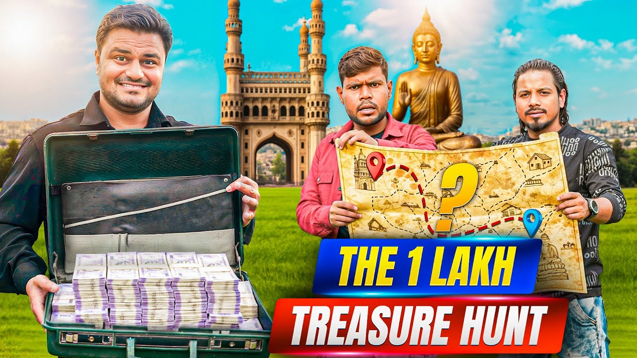 Hyderabad Me Pehli Bar 😱 The 1 💸 Lakh Treasure Hunt Challenge 😳