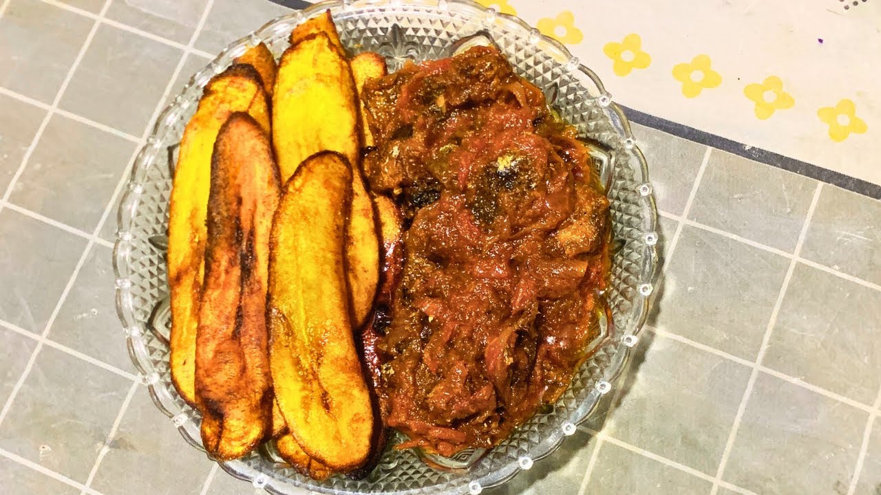 My Family’s favorite. Simple Plantain with Fish Sauce