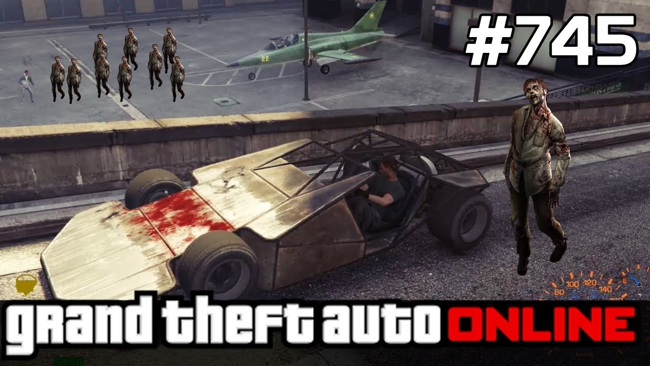 GTA 5 PC Online Po Polsku [#745] ZOMBIE w MIEŚCIE /z Lucek
