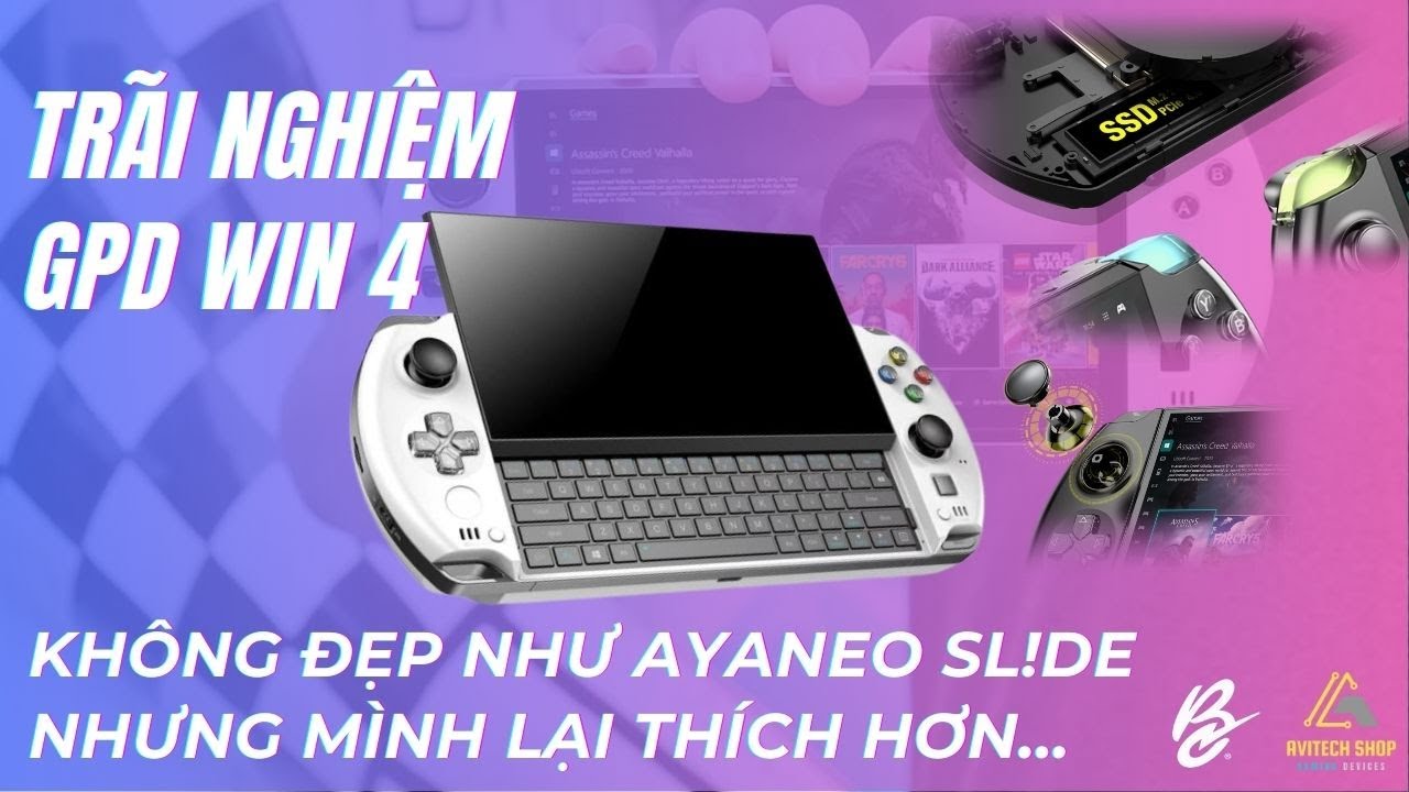 Đánh giá trải nghiệm GPD Win 4