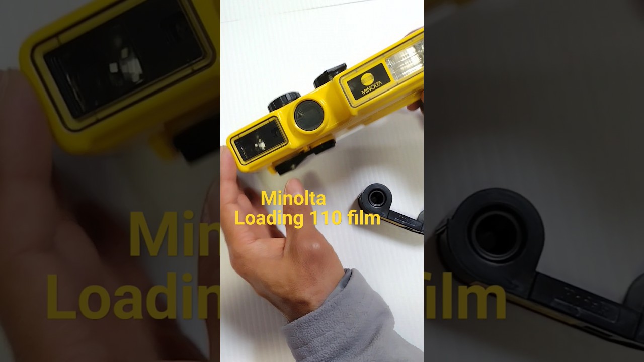Loading 110 Film 