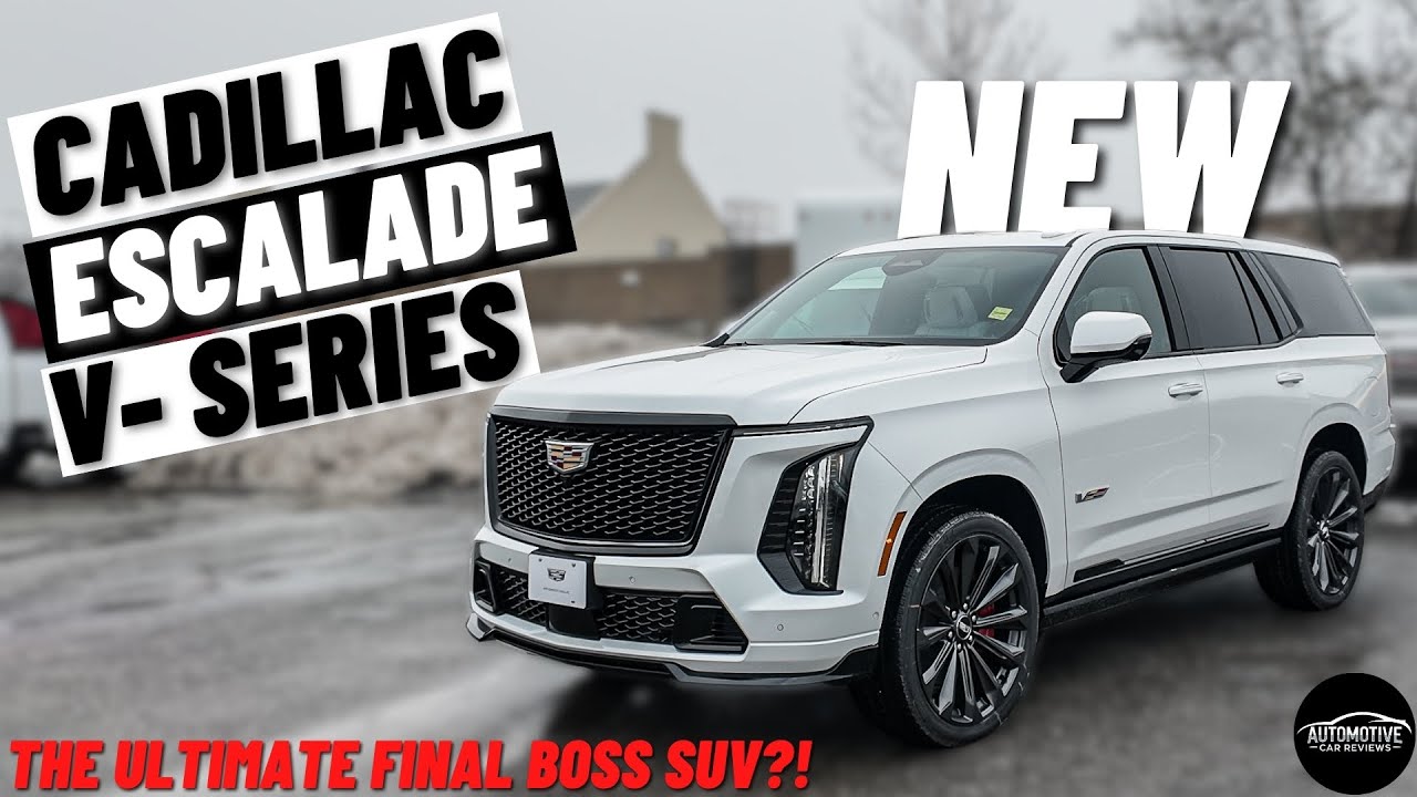 ALL-NEW 2025 CADILLAC ESCALADE V! | *Full Walkaround Review* | The Ultimate Final Boss SUV?!