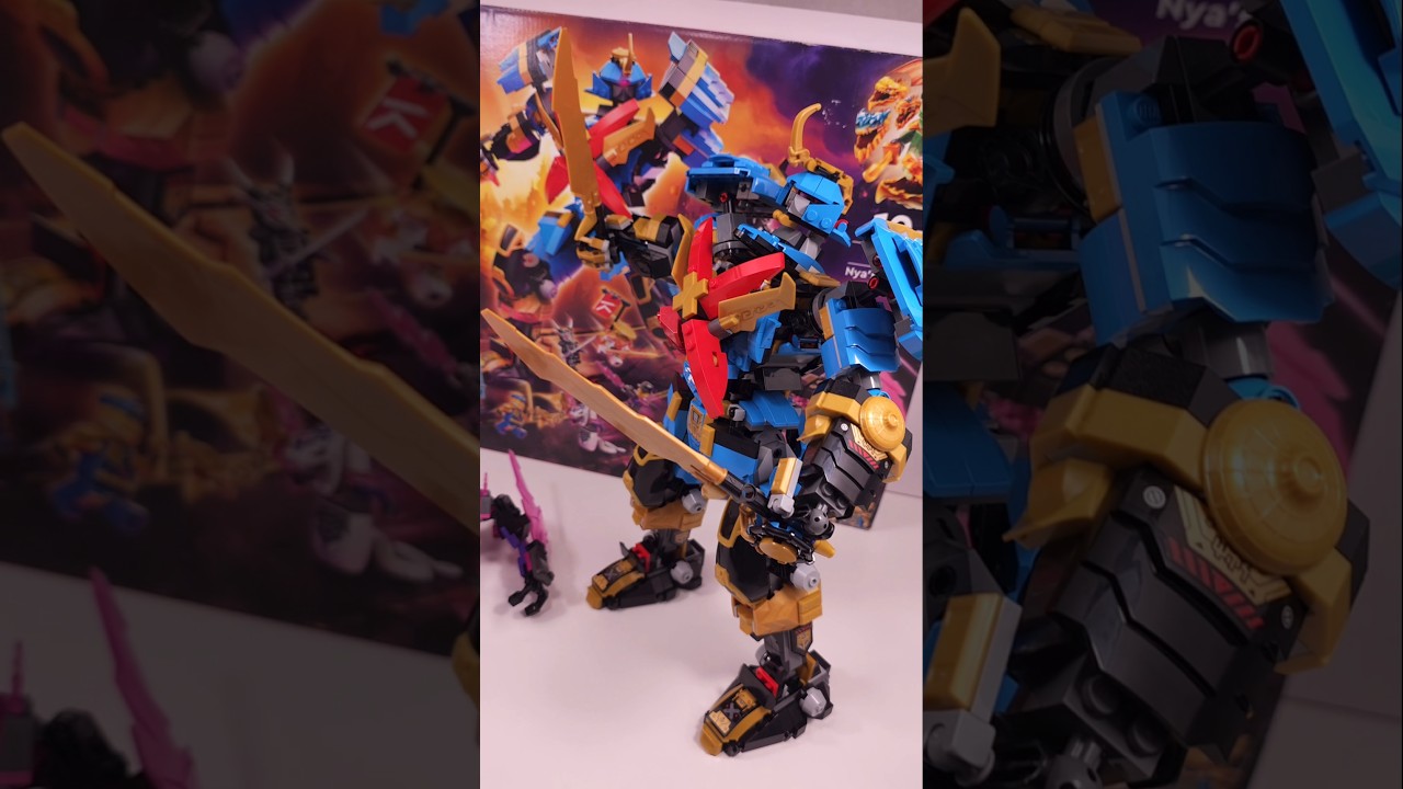 Обзор набора LEGO Ninjago Nya's Samurai X MECH (71775) [1003 детали] 