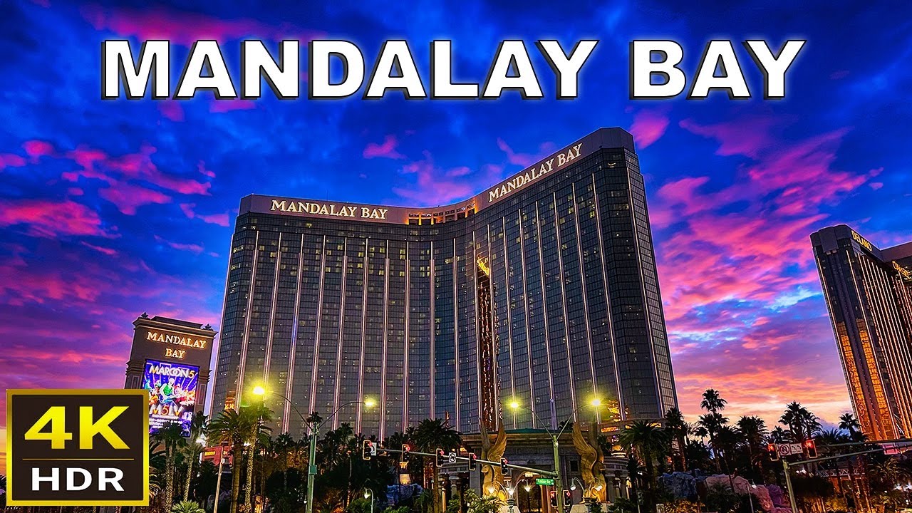 [4K HDR] Mandalay Bay Las Vegas Walking Tour | Feb 2024