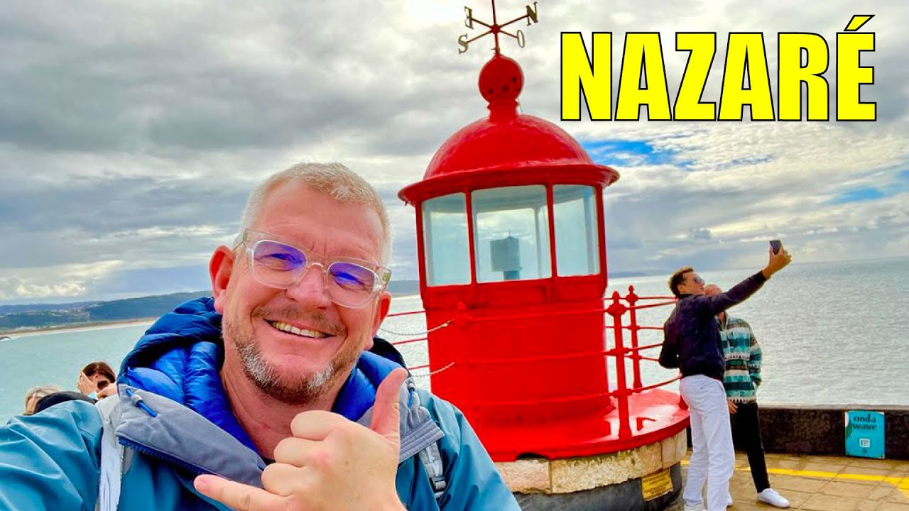 DE HOOGSTE GOLVEN VAN DE WERELD in Nazaré - Solo camping Spanje Portugal - DWVLOGT #80