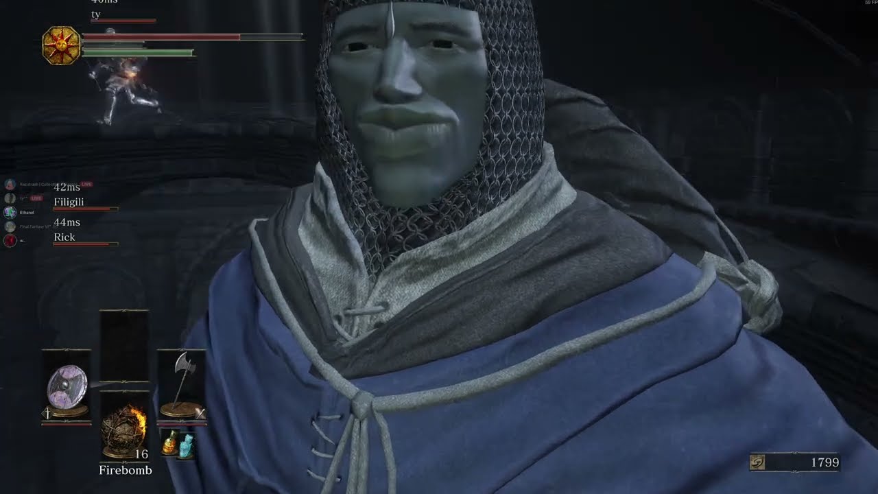 FINDING THE BADDIE - DARK SOULS 3 SEEMLESS CO-OP VOD 2