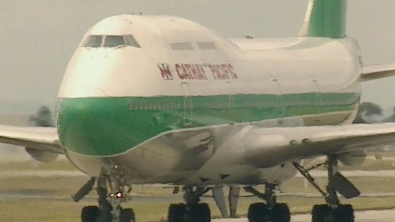 Boeing 747 Airliners At Tullamarine Melbourne 1998 - Part 1