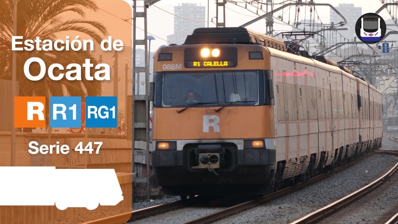 Circulaciones por la estación de Ocata | Rodalies de Catalunya