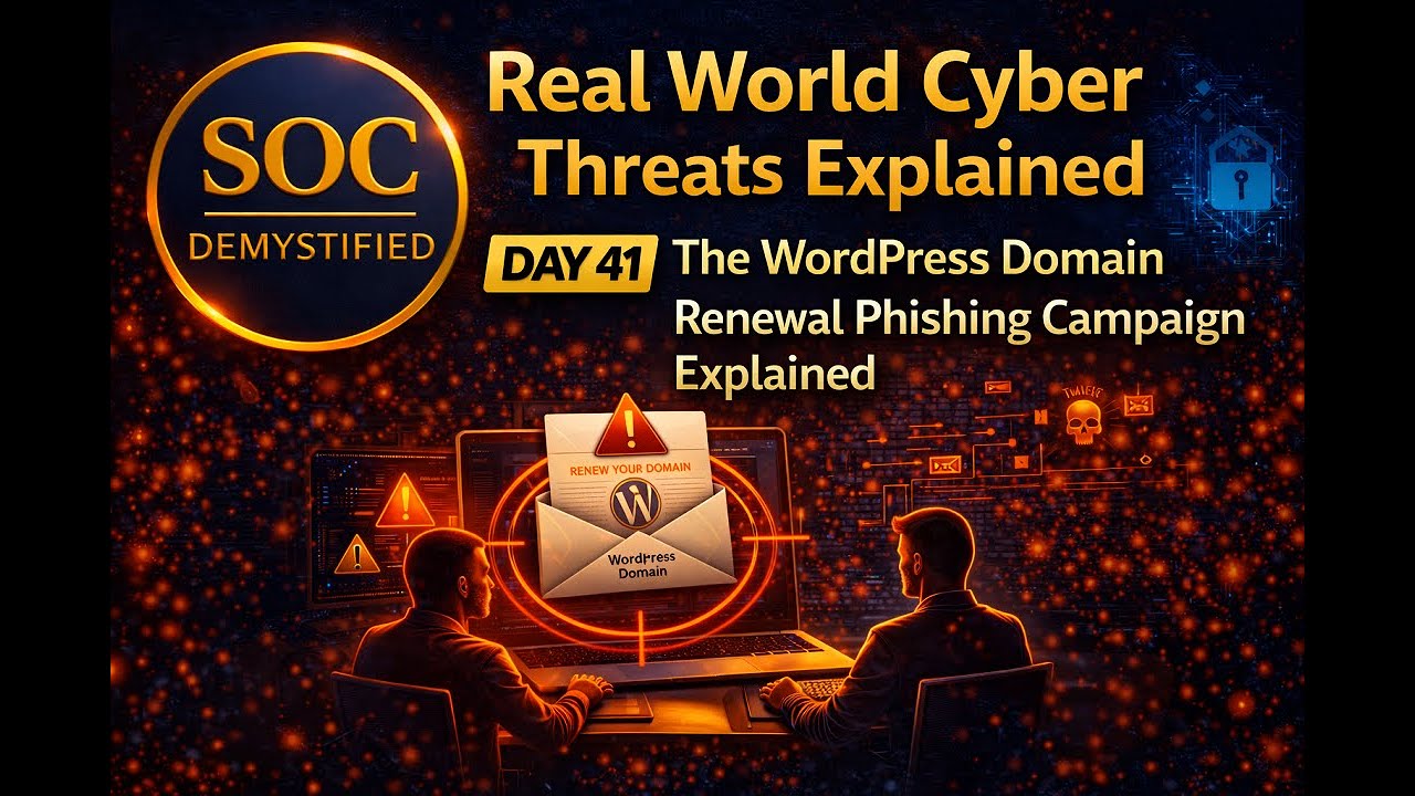 День 41 | Фишинговая афера, обманувшая администраторов WordPress по всему миру – мошенничество с ...