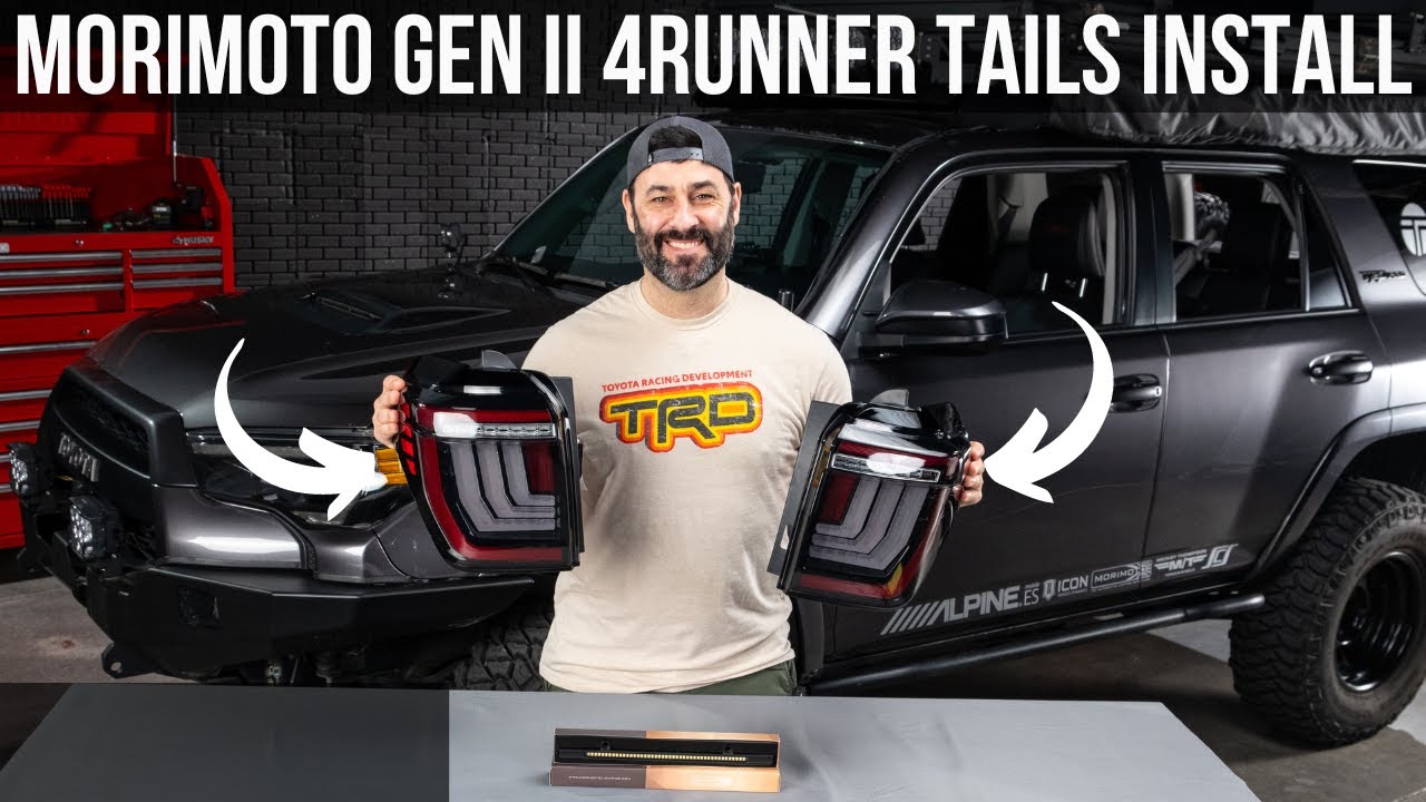 Установка задних фонарей Morimoto XB LED Gen II в Toyota 4Runner | Trail Grid Pro