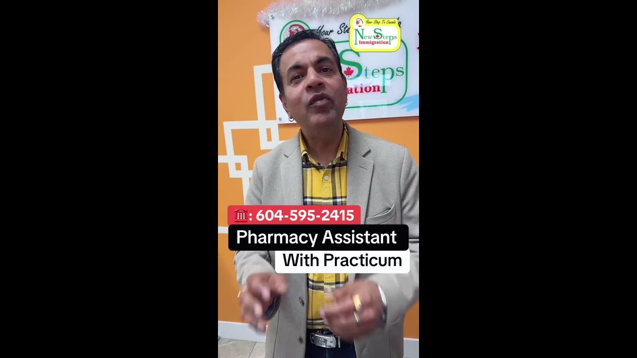 Pharmacy Assistant Course 4 month, with Practicum Placement!