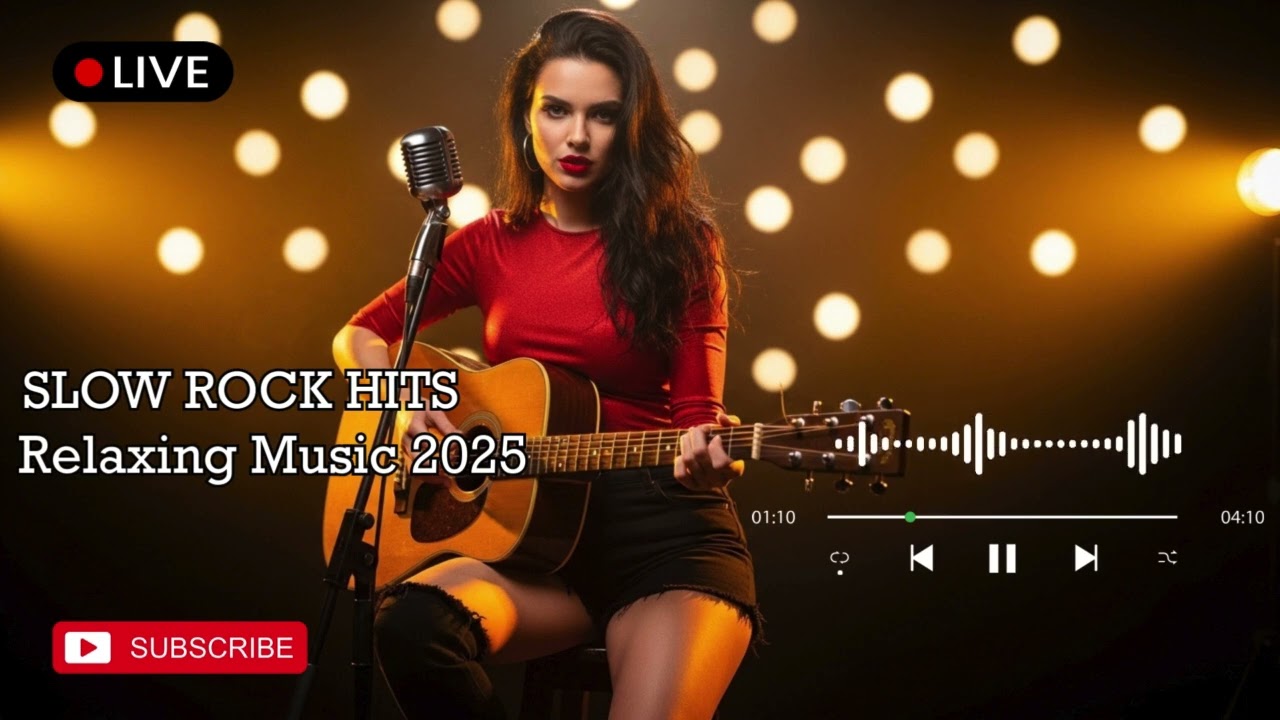 Midnight Slow Rock | Chill Love Songs for a Quiet Night Drive