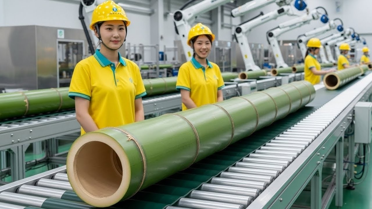 Inside the Bamboo Factory | From stalks to high end paper