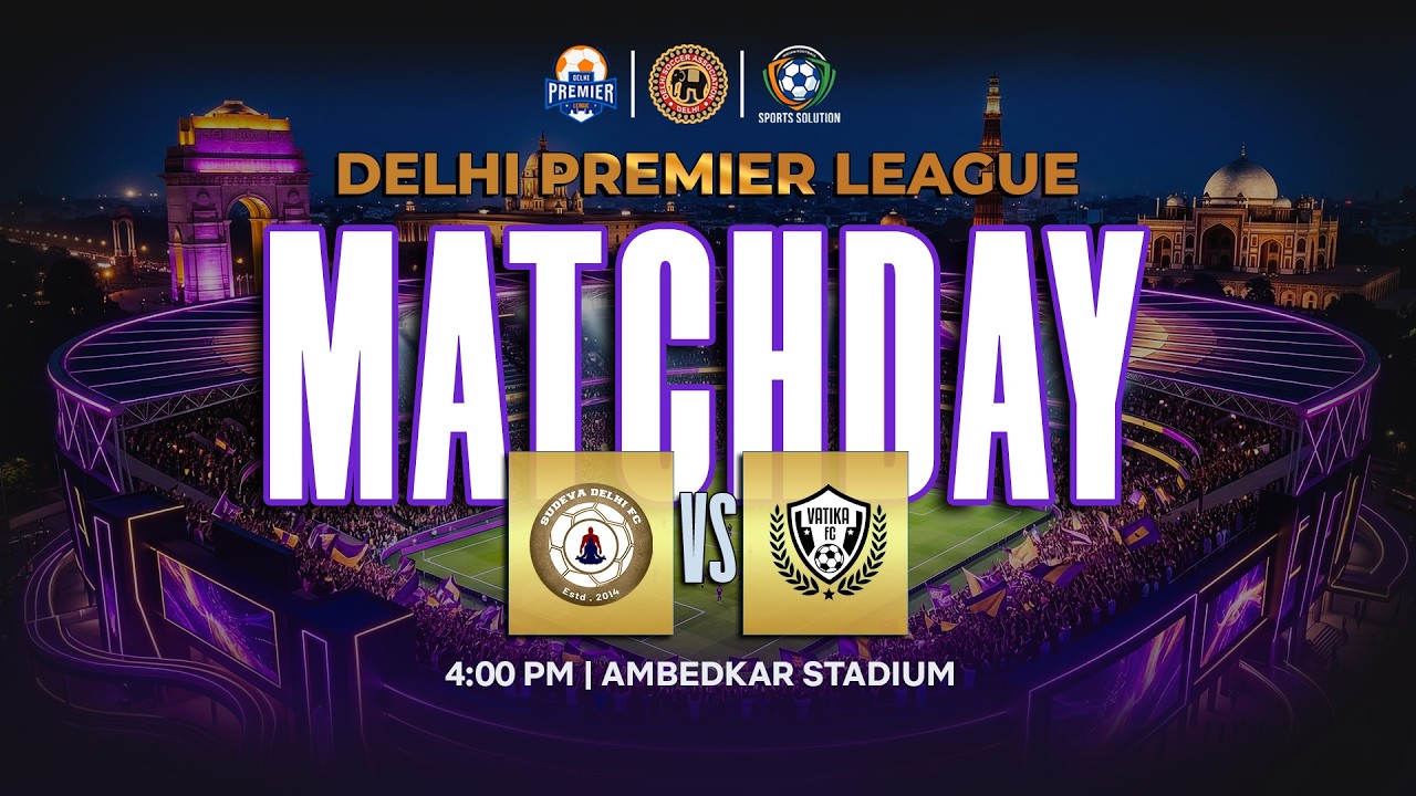 SUDEVA FC 🆚 VATIKA FC | LIVE Football | R-LEAGUE | 4:30 PM