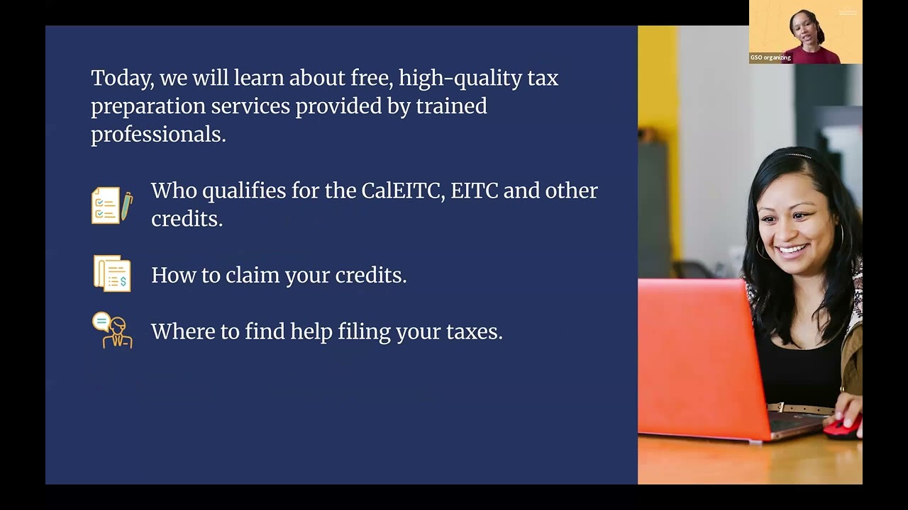 Webinar on the California Earned Income Tax Credit