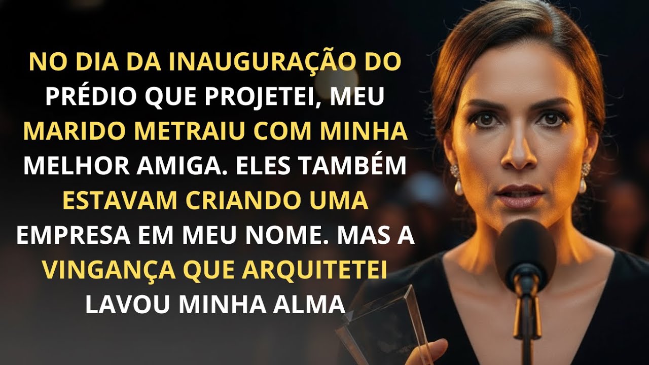 No dia da inauguração do MEU prédio... vi meu marido beijando minha MELHOR AMIGA no terraço