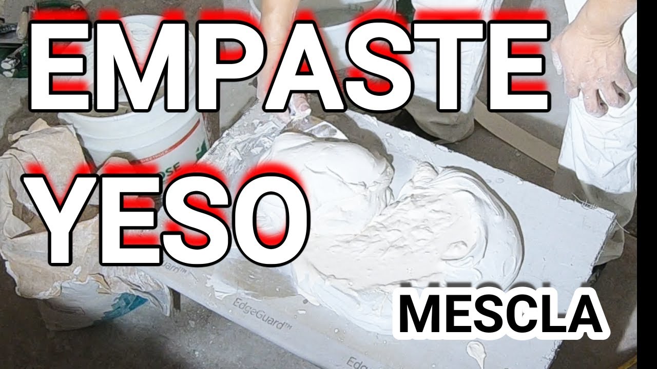 EMPASTE YESO PARA PAREDES ✅MEZCLA